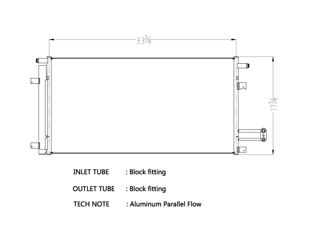 CSF A/C Condenser