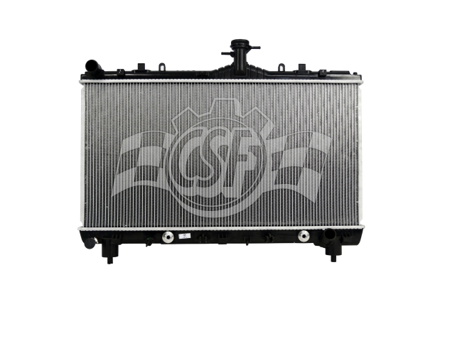 CSF 1 Row Plastic Tank Aluminum Core Radiator (2010-2015 Camaro SS) - Click Image to Close