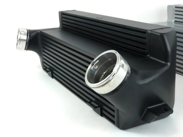 CSF High-Performance Aluminum Intercooler, Semi Gloss Black (BMW N54 3.0L)