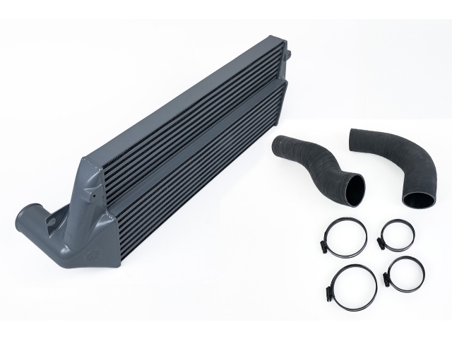 CSF High-Performance Stepped Core Intercooler, Silver (2023-2025 Toyota GR Corolla)