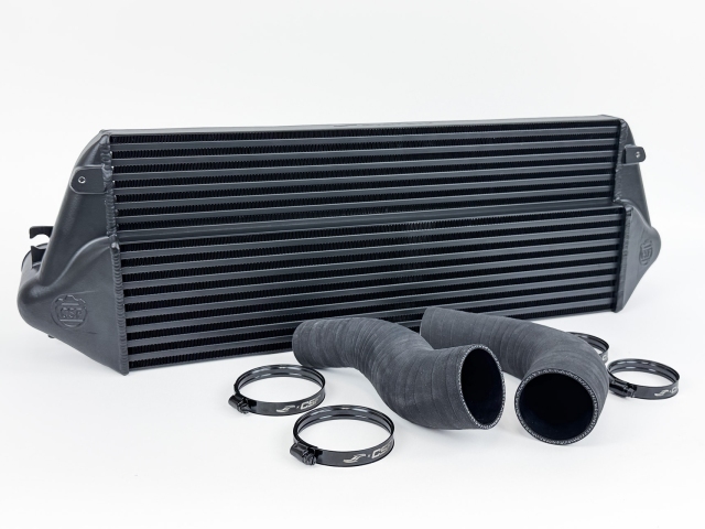 CSF High-Performance Stepped Core Intercooler, Black (2023-2025 Toyota GR Corolla)