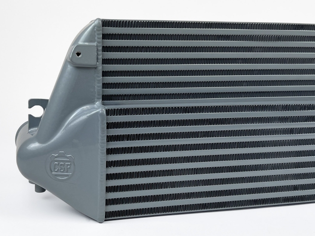 CSF High-Performance Stepped Core Intercooler, Silver (2023-2025 Toyota GR Corolla)