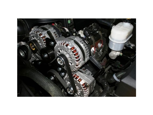 DC POWER Triple Alternator Bracket Kit (1999-2013 GM Truck & SUV 4.8L, 5.3L, 6.0L & 6.2L V8)