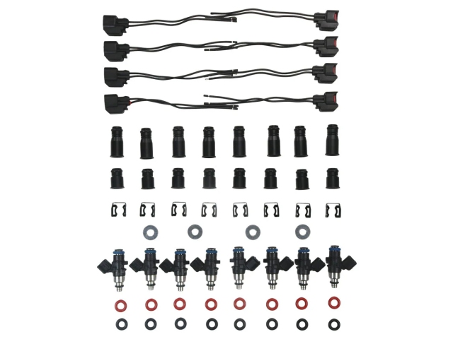 DEATSCHWERKS Matched Fuel Injector Kit, 1000cc/min (GM LS) - Click Image to Close
