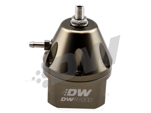 DEATSCHWERKS DWR1000 Adjustable Fuel Pressure Regulator, Titanium - Click Image to Close