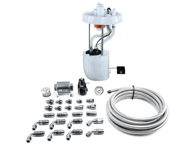 DEATSCHWERKS DW400 Fuel Pump Module w/ CPE Return Plumbing Kit (2012-2015 Civic Si) - Click Image to Close