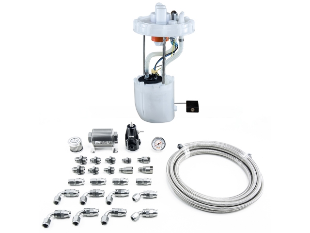 DEATSCHWERKS DW400 Fuel Pump Module w/ PTFE Return Plumbing Kit (2012-2015 Civic Si)