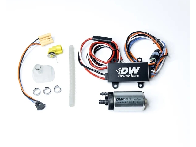 DEATSCHWERKS DW440 Brushless Fuel Pump Kit w/ Dual Speed Controller (2009-2020 Nissan 370Z)