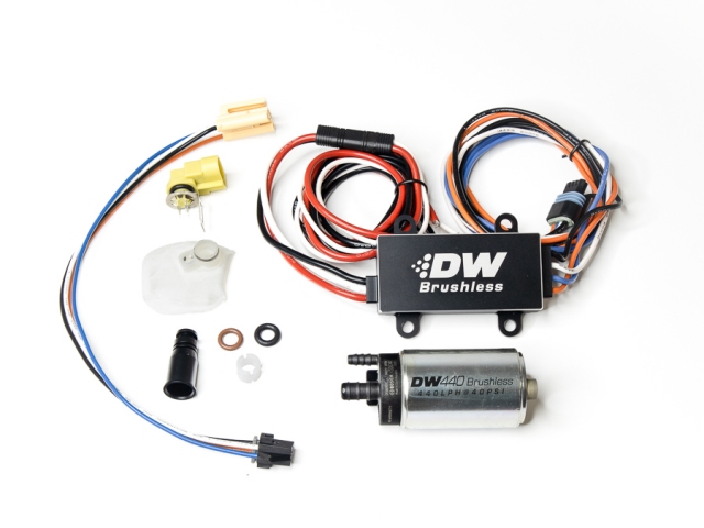 DEATSCHWERKS DW440 Brushless Fuel Pump Kit w/ Dual Speed Controller (2008-2014 Impreza WRX & 2008-2020 Impreza WRX STi)