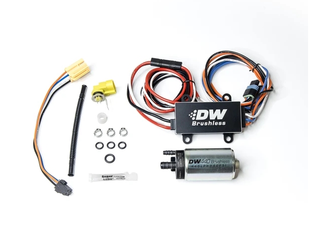 DEATSCHWERKS DW440 Brushless Fuel Pump Kit w/ Dual Speed Controller (2016-2021 Camaro SS & ZL1) - Click Image to Close