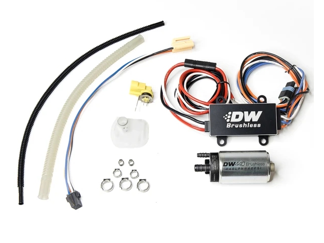 DEATSCHWERKS DW440 Brushless Fuel Pump Kit w/ PWM Speed Controller (2003-2013 Corvette Grand Sport, Z06 & ZR1)