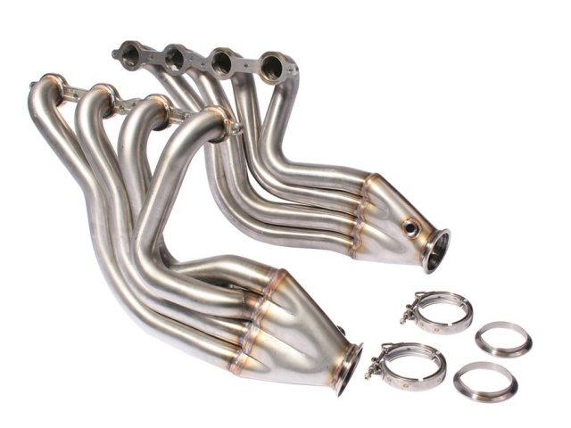 Detroit SPEED Front Frame Long Tube Headers, 1-7/8" (1962-1967 Chevy II LS)