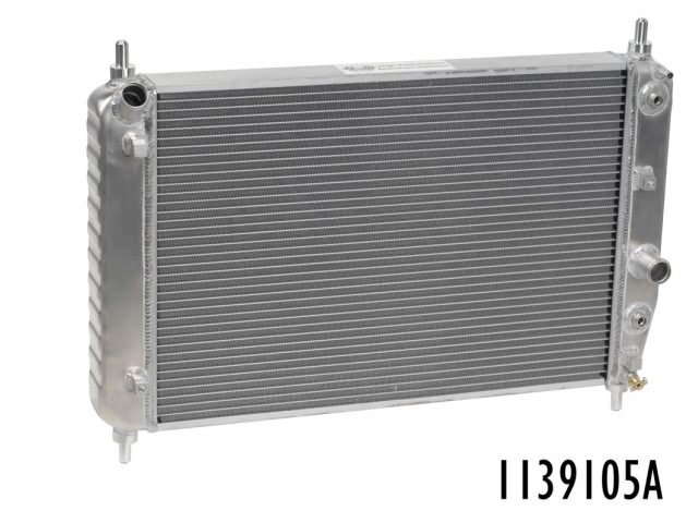 DeWitts DIRECT FIT PRO-SERIES Radiator [2 ROW | 1" TUBES | NATURAL] (2005-2013 Chevrolet Corvette & Z06)