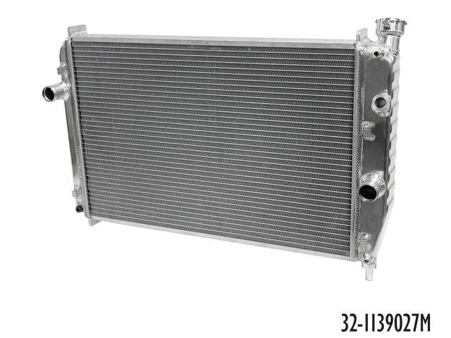 DeWitts DIRECT FIT PRO-SERIES Radiator [2 ROW | 1" TUBES | NATURAL | AUTOMATIC] (1998-2002 Camaro & Firebird 5.7L LS1)