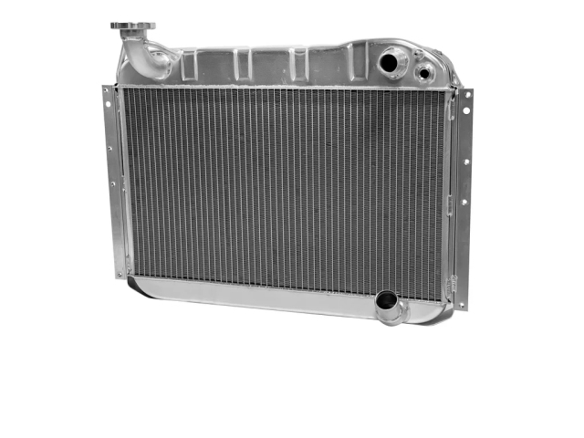DeWitts LS MODIFIED PRO-SERIES Radiator [2 ROW | 1" TUBES | NATURAL | MANUAL] (1955-1960 Chevrolet Corvette LS)