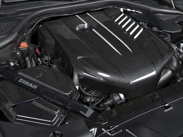 DINAN Carbon Fiber Engine Cover, Gloss (2020-2023 Toyota GR Supra 3.0T)