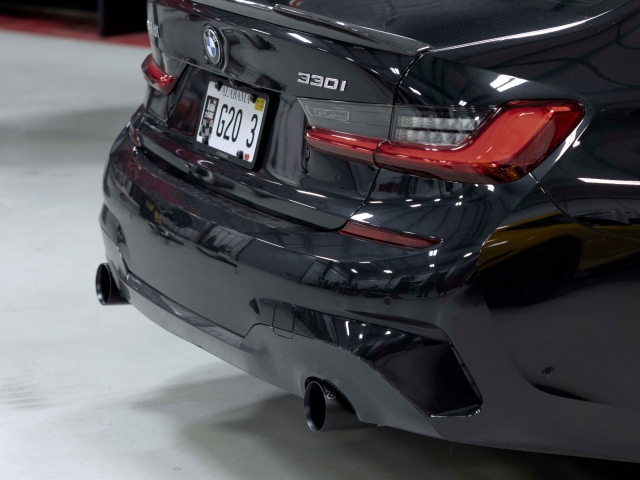 DINAN Valved Axle-Back Exhaust w/ Black Tips (2019-2023 BMW 330i & 440i) - Click Image to Close