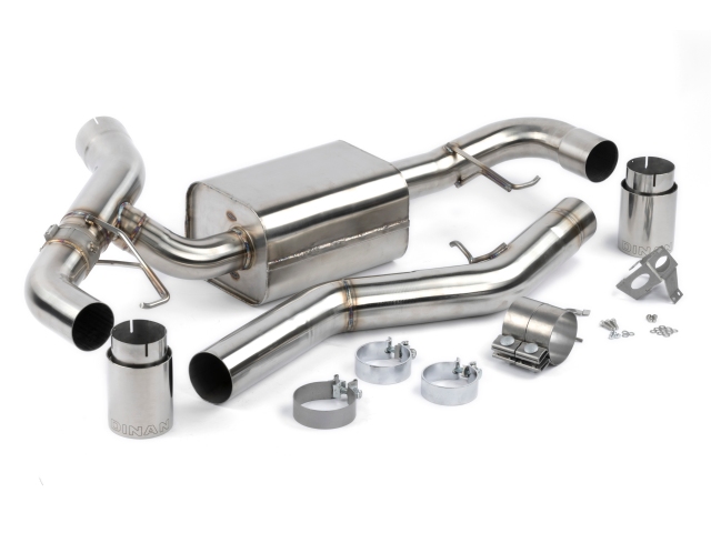 DINAN Valved Axle-Back Exhaust w/ Polished Tips (2019-2023 BMW 330i & 440i) - Click Image to Close