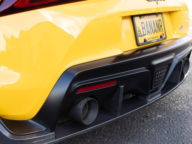DINAN Valved Cat-Back Exhaust w/ Black Tips (2020-2024 Toyota GR Supra 3.0T I6)