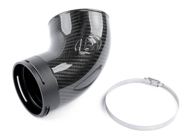 DINAN Turbo Inlet Pipe, Carbon Fiber (2019-2022 BMW M230i, M330i, M440i & Toyota GR Supra 3.0T I6)