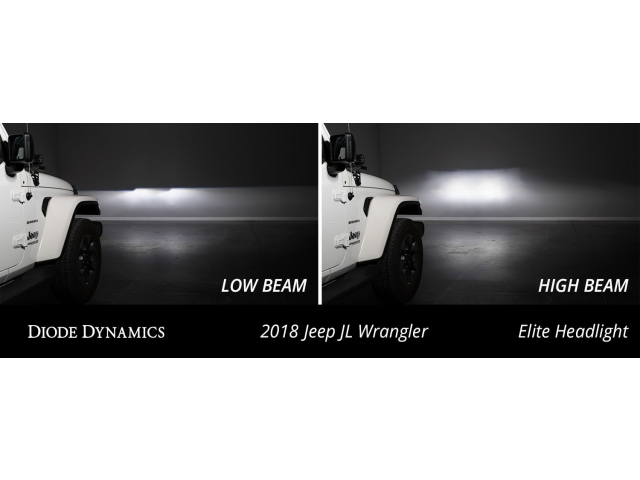 DIODE DYNAMIC ELITE LED Headlights (2018-2023 Jeep Wrangler JL & JLU) - Click Image to Close