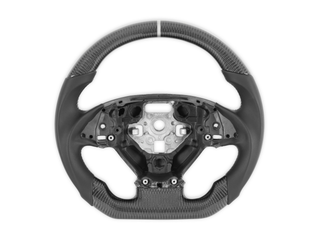 DRAKE Steering Wheel, Carbon Fiber w/ Leather Grips (2014-2019 Chevrolet Corvette)