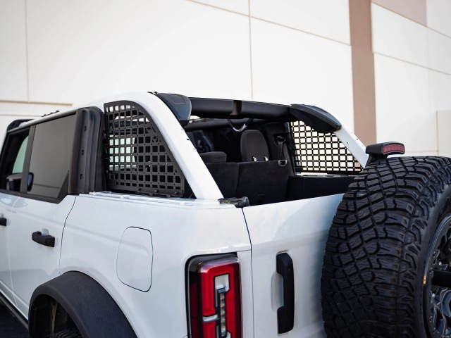 DV8 Rear Window Molle Panels (2021-2023 Ford Bronco 4D)