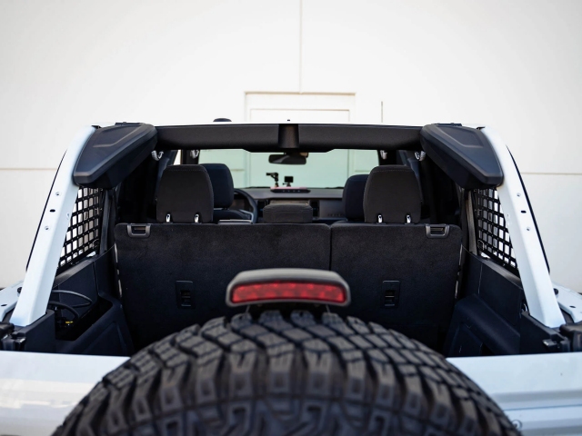 DV8 Rear Window Molle Panels (2021-2023 Ford Bronco 4D)