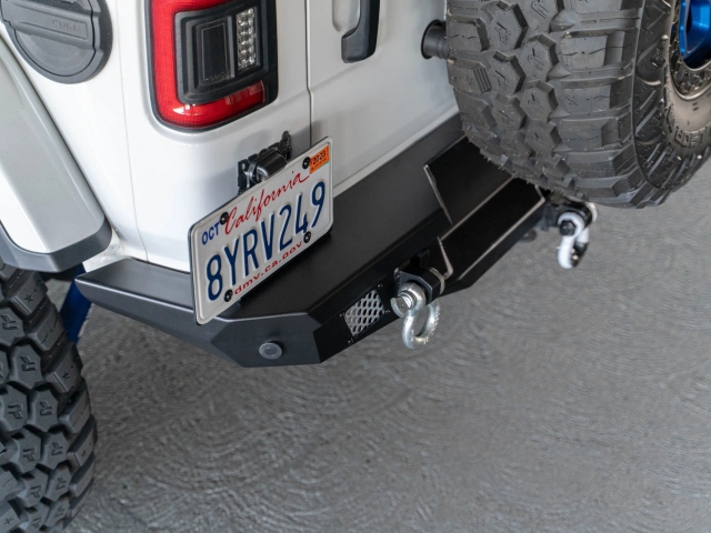 DV8 MTO SERIES Rear Bumper (2018-2024 Jeep Wrangler JL & JLU)