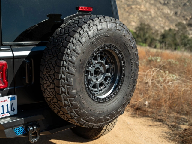 DV8 MTO SERIES Bumper Spare Tire Swing Gate (2018-2024 Jeep Wrangler JL & JLU)