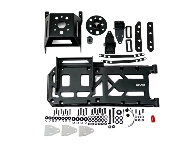 DV8 Spare Tire Carrier (2018-2025 Jeep Wrangler JL & JLU)