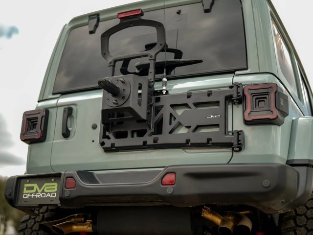DV8 Spare Tire Carrier (2018-2025 Jeep Wrangler JL & JLU)