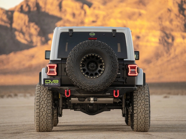 DV8 Spare Tire Carrier (2018-2025 Jeep Wrangler JL & JLU)