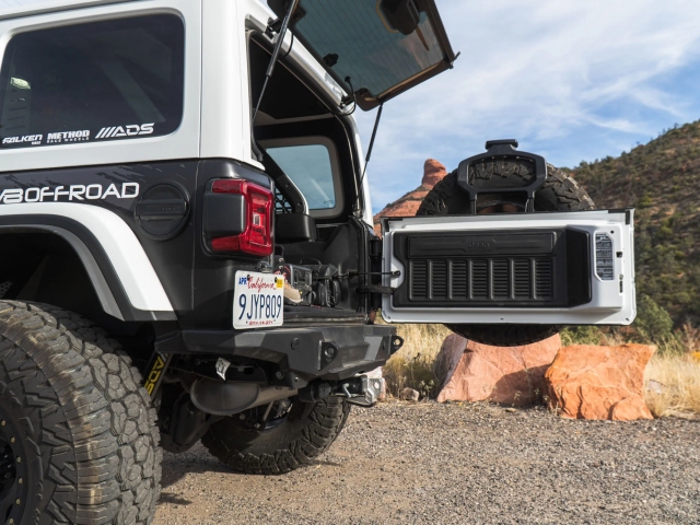 DV8 Spare Tire Carrier (2018-2025 Jeep Wrangler JL & JLU)