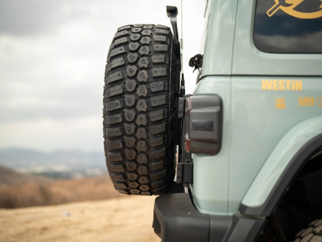 DV8 Spare Tire Carrier (2018-2025 Jeep Wrangler JL & JLU)