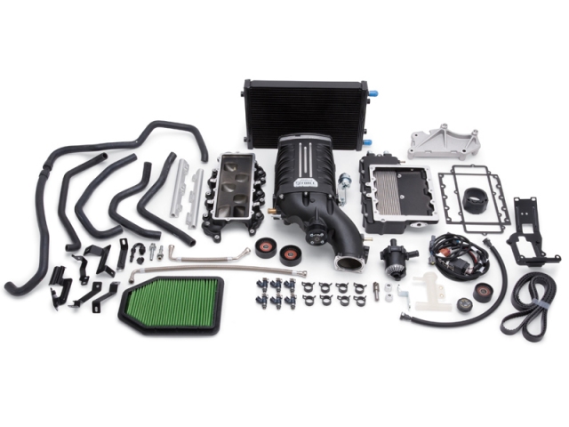 Edelbrock E-FORCE Supercharger Stage 1 Street System [TVS Series 1320 | HP 303-317RW | Torque (Ft-lbs.) 262-277RW] (2015-2018 Wrangler JK & JKU)