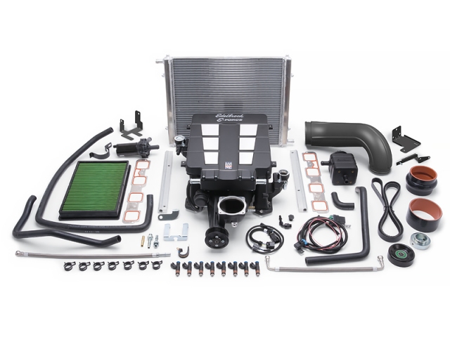 Edelbrock E-FORCE Supercharger Stage 1 Street System [TVS Series 2300 | HP 439RW | Torque (Ft-lbs.) 444RW | No Tune] (2009-2018 RAM 1500 5.7L HEMI)