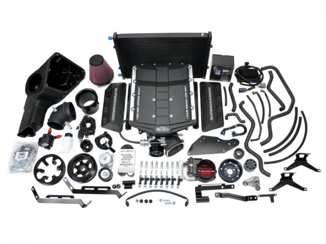 Edelbrock E-FORCE Supercharger Stage 2 Track System [TVS Series 2650 | HP 686RW | Torque (Ft-lbs.) 533RW] (2018-2021 Mustang GT)