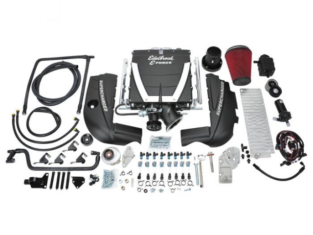 Edelbrock E-FORCE Universal Supercharger System [Gen IV | LS3/L92 Rectangular Port | 1998-2002 GM F-Body & 2004 GTO | TVS Series 2300 | No Tune] - Click Image to Close