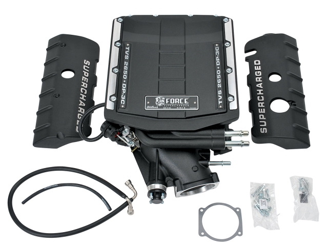 Edelbrock E-FORCE Supercharger Stage 1 Street System [TVS Series 2650 | HP XXX+ | Torque (Ft-lbs.) XXX+ | No Tune] (2016-2021 Camaro ZL1 & Cadillac CTS-V) - Click Image to Close