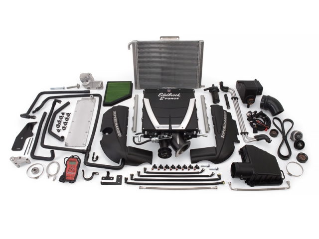Edelbrock E-FORCE Supercharger Stage 1 Street System [TVS Series 2300 | HP 421RW | Torque (Ft-lbs.) 439RW] (2010-2015 Camaro L99)