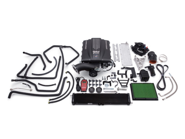 Edelbrock E-FORCE Supercharger Stage 1 Street System [TVS Series 2300 | HP 384 | Torque (Ft-lbs.) 390] (2007-2014 GM Truck & SUV 5.3L V8) - Click Image to Close