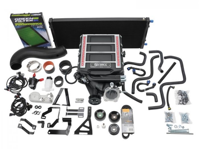 Edelbrock E-FORCE Supercharger Stage 1 Street System [TVS Series 2650 | HP 576RW | Torque (Ft-lbs.) 537RW | No Tune] (2014-2018 GM Truck & 2014-2020 SUV 6.2L V8) - Click Image to Close