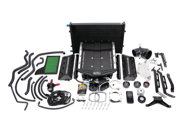 Edelbrock E-FORCE Supercharger Stage 1 Street System [TVS Series 2650 | HP 623RW | Torque (Ft-lbs.) 510RW] (2018-2020 Mustang GT)