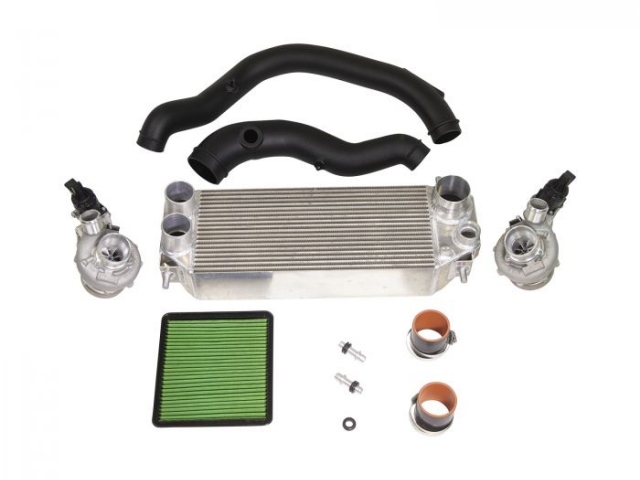 Edelbrock TWIN-FORCE Turbocharger Kit, Stage 2 [+130 RWHP | NO TUNER] (2017-2020 F-150 3.5L EcoBoost) - Click Image to Close