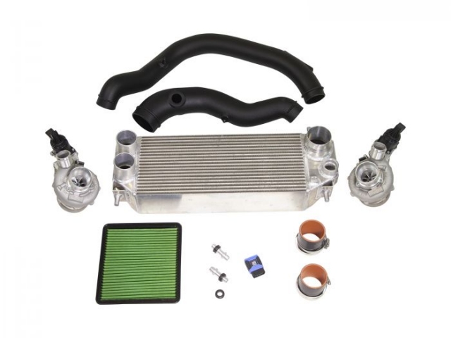 Edelbrock TWIN-FORCE Turbocharger Kit, Stage 2 [+130 HP] (2017-2020 F-150 3.5L EcoBoost) - Click Image to Close