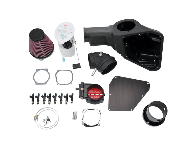Edelbrock E-FORCE Supercharger Stage 2 Track System [TVS Series 2650 | HP XXX | Torque (Ft-lbs.) XXX] (2015-2017 Mustang GT) - Click Image to Close