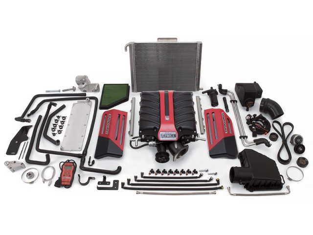 Edelbrock E-FORCE Supercharger Stage 1 Street System [TVS Series 2300 | HP 421RW | Torque (Ft-lbs.) 439RW] (2010-2013 Camaro L99)