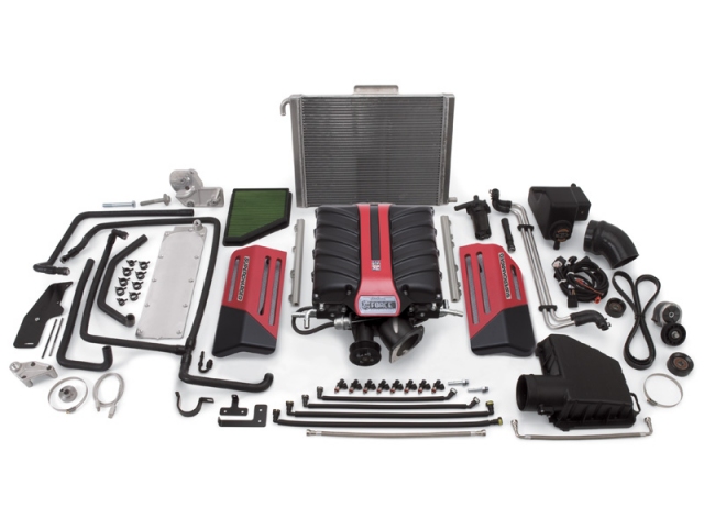 Edelbrock E-FORCE Supercharger Stage 1 Street System [TVS Series 2300 | HP 421RW | Torque (Ft-lbs.) 439RW | No Tune] (2010-2013 Camaro L99)