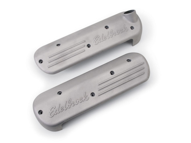 Edelbrock Coil Covers, Satin (GM LS) - Click Image to Close